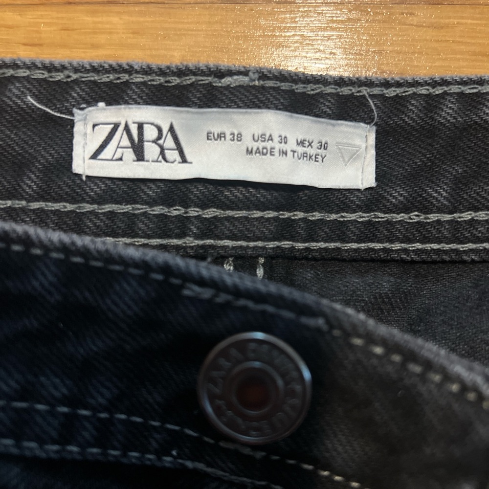 Zara Women's Black Jeans